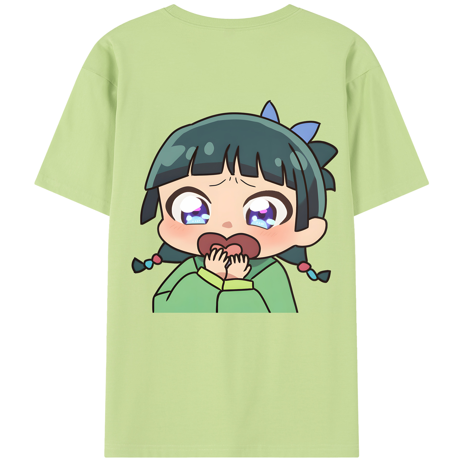 （画像用） 薬屋のひとりごと The Apothecary Diaries 綿100％半袖Tシャツ（背面プリント）